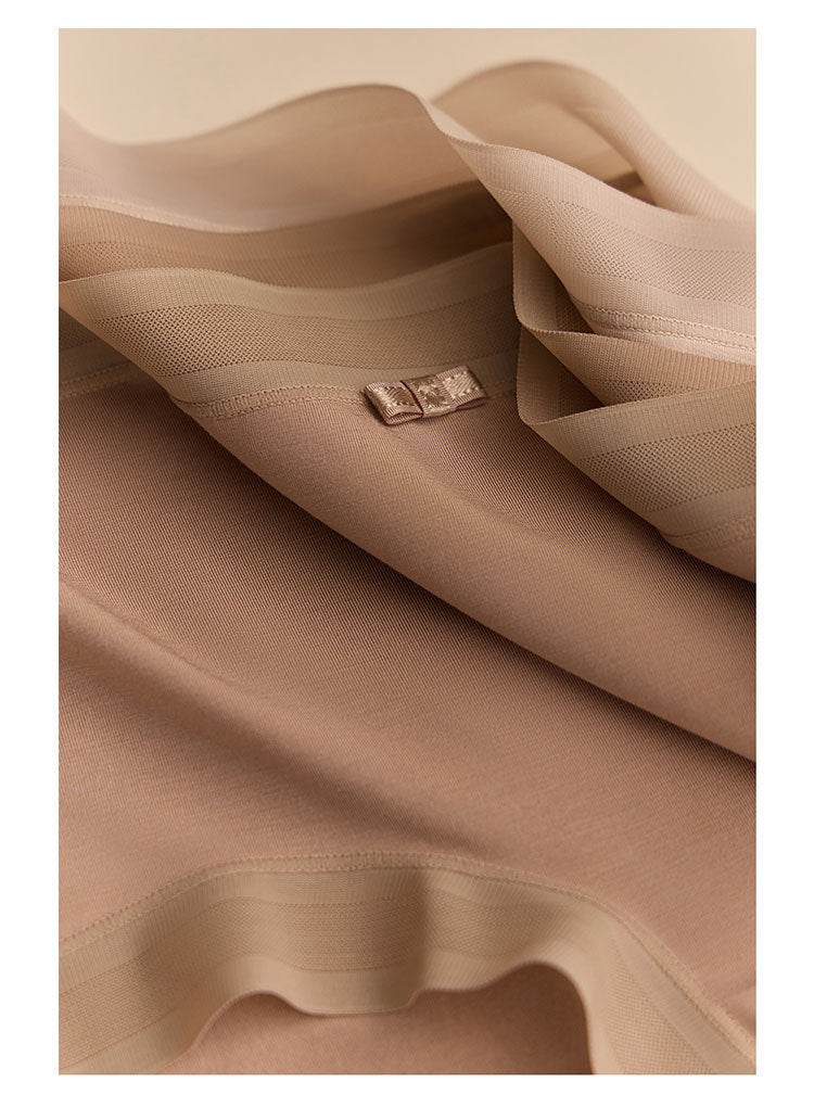 Cerotich 80S Ultra-fine Mulberry Silk Barely-there Feel Women's Underwear Modal Comfortable Solid Color Anti-exposure Briefs