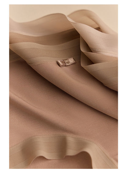 Cerotich 80S Ultra-fine Mulberry Silk Barely-there Feel Women's Underwear Modal Comfortable Solid Color Anti-exposure Briefs