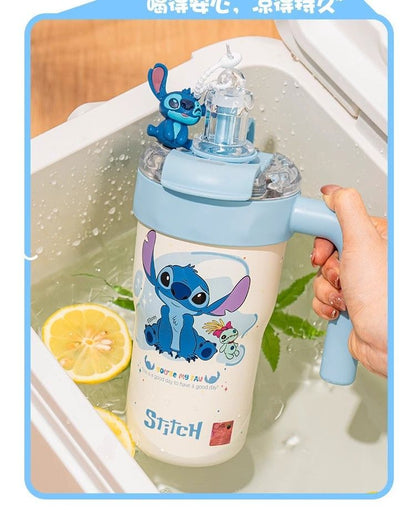 Disney Genuine Stitch Insulated Cup2025New Women's Ice Cup Water Cup Straw Large Capacity Birthday Gift