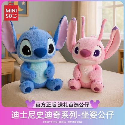 【Chinese Valentine's Day Gift】MINISO Miniso Disney Angel Plush Toy Gift for Girlfriend Large Doll