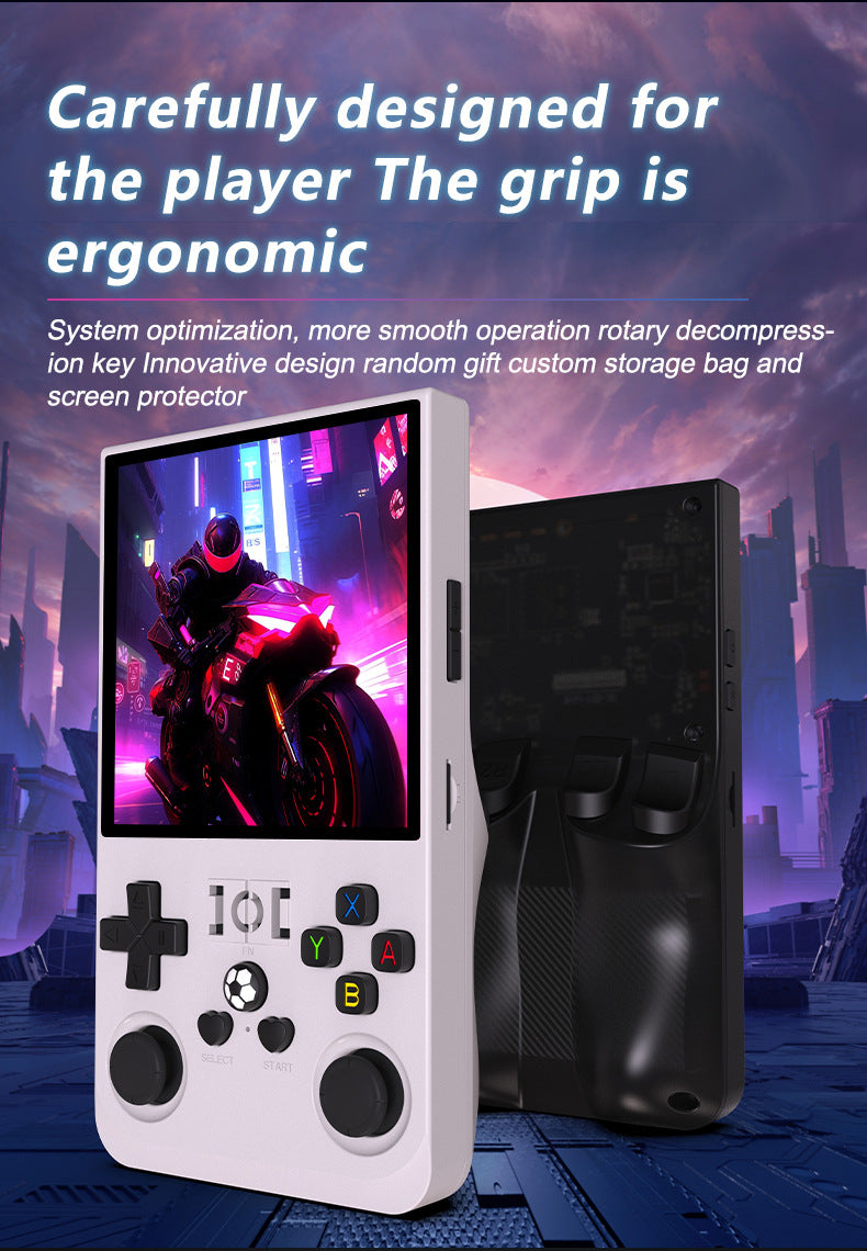 Cross-Border R36MAX Open Source Handheld Game Console4.0Large Screen HD Retro Portable Device PSP Game Console