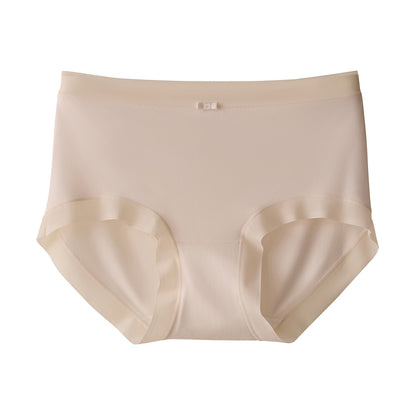 Cerotich 80S Ultra-fine Mulberry Silk Barely-there Feel Women's Underwear Modal Comfortable Solid Color Anti-exposure Briefs