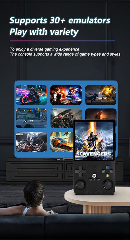 Cross-Border R36MAX Open Source Handheld Game Console4.0Large Screen HD Retro Portable Device PSP Game Console