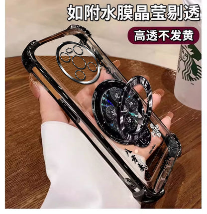 Fengshengshuiqi Gyroscope Stand Compatible with Dingqiao M40Mobile Phone Case Soft Case Men and Women New All-inclusive Anti-fall Creative Tide