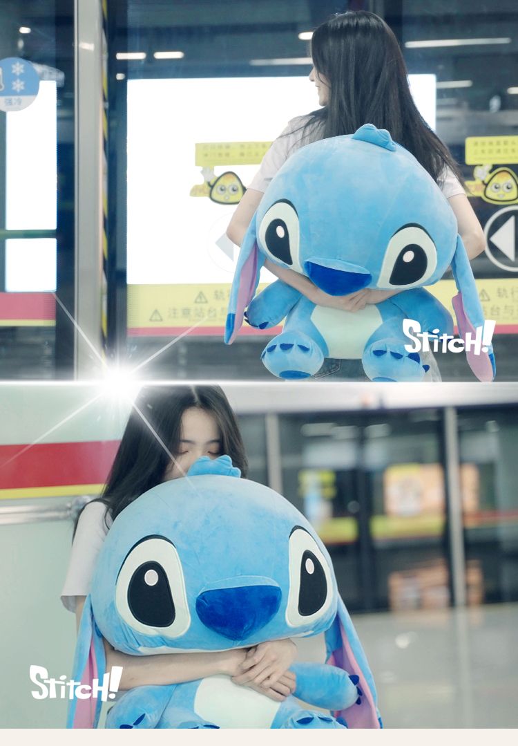 Official Disney Stitch Oversized Plush Doll Sleeping Pillow Cute Stitch Gift Interstellar Baby Doll
